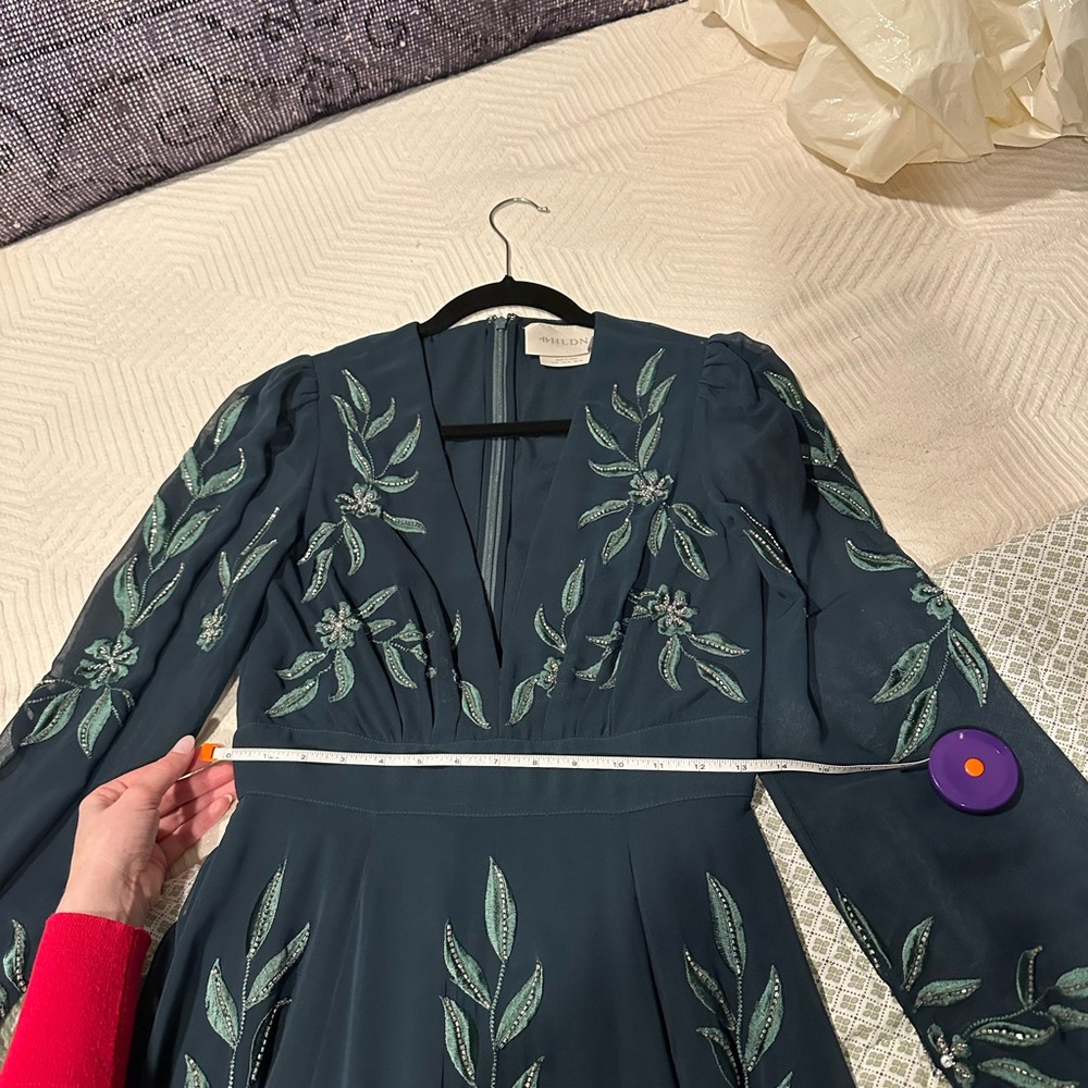 BHLDN Belize dress in green - Picture 14 of 16